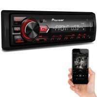 Radio Mp3 Pioneer Mvh-298Bt Bluetooth Usb Mixtrax Arc