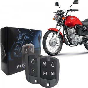 Alarme Para Moto Pósitron Duoblock Fx G6 Cg Titan Presença