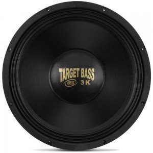 Alto Falante Woofer Eros E-15 Target Bass 3.0K 15 Polegadas 1500W Rms Bobina Simples 4 Ohms