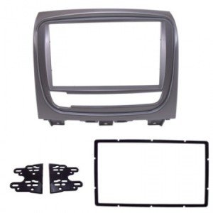 Moldura Autoplast 2Din Ap702 Pal/Sie/Strad 2012 Cinza