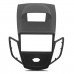 Moldura Painel Som 2 Din New Fiesta Preto Metalico Cabrio 04013Z