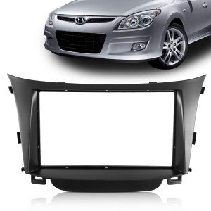 Moldura Painel Som 2 Din Hyundai I30 2013 Em Diante Cabrio