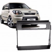 Moldura Painel Som 2 Din Kia Soul 2012 Acima Cabrio 06011N