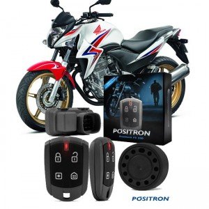 Alarme Para Moto Pósitron Duoblock Fx G7 Cb300 Dedicado