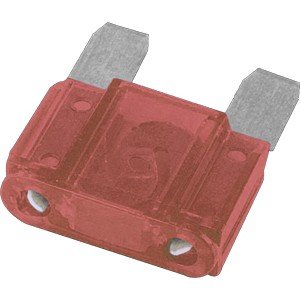 FUSÍVEL LÂMINA UNIV VERM. 10 AMP. - 10 UNIDADES