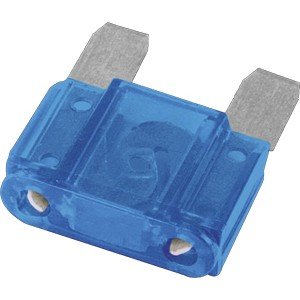FUSÍVEL LÂMINA UNIV AZUL  15 AMP. - 10 UNIDADES