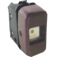 INTERRUPTOR TIPO TECLA MB 88>MARROM 12V.TD