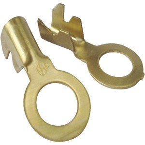 TERMINAL PARA FIO C/FURO 3/8 FIO 10MM - PACOTE COM 100 CENTOS TERMINAL PARA FIO C/FURO 3/8 FIO 10MM - PACOTE COM 100 CENTOS