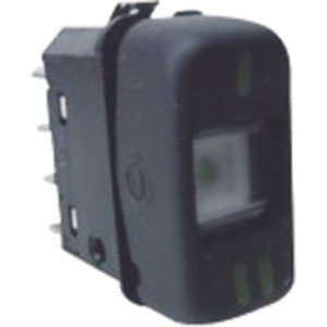 INTERRUPTOR TIPO TECLA MB 88>PRETO 24V.TDS