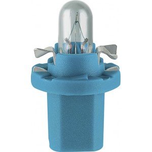 LAMPADA+SOQ 1,2W/12V AZUL TDS - 10 UNIDADES
