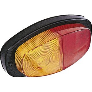 LANTERNA TRASEIRA PARACH.CANOINHA BIC.