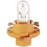 LAMPADA+SOQ 1,2W/12V LARANJA. - 10 UNIDADES