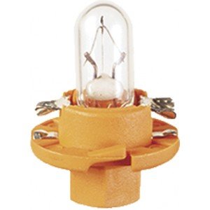 LAMPADA+SOQ 1,2W/12V LARANJA. - 10 UNIDADES