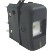 INTERRUPTOR TIPO TECLA MB 88>PRETO 12V.TDS
