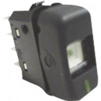 INTERRUPTOR TIPO TECLA MB 88>PRETO 24V.TDS