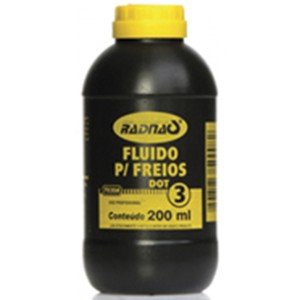 FLUIDO DE FREIO DOT-3 UNIV 200ML - 24 UNIDADES