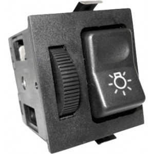 CHAVE DE LUZ MB 96>C/REOSTATO  12V 
