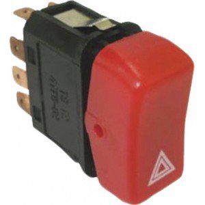 INTERRUPTOR TIPO TECLA MB 88>P/ALERTA 12V.