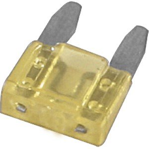 FUSÍVEL MINI PERF BAIXO AMAR.20A - 10 UNIDADES