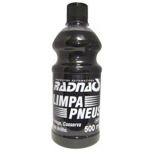 PNEU PRETINHO LIQ BRILHO500ML