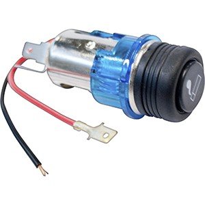 ACENDEDOR DE CIGARRO COMPL.UNIV.12V.AZUL