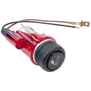 ACENDEDOR DE CIGARRO COMPL.UNIV.12V.VERM