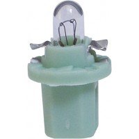 LAMPADA+SOQ 02W/12V VD.CLARO. - 10 UNIDADES