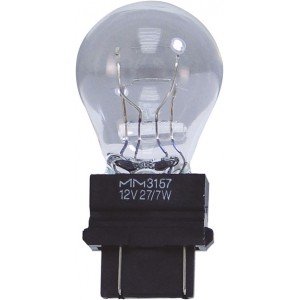 LAMPADA BASE PLASTICA 27/07W 12VTS  - 10 UNIDADES