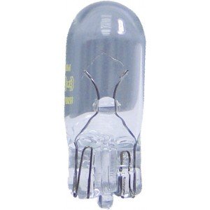 LAMPADA BASE DE VIDRO GRANDE 5W/12V - 10 UNIDADES