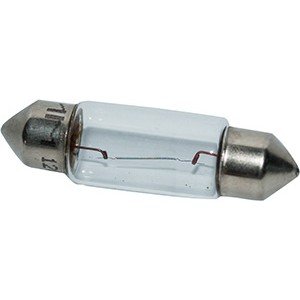 LAMPADA TORPEDO 35MM 10W/12V  - 10 UNIDADES