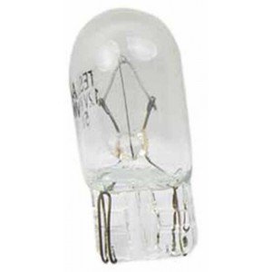 LAMPADA BASE DE VIDRO GRANDE 5W/12V - 10 UNIDADES
