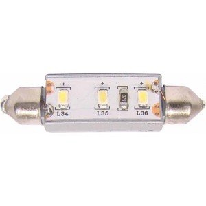 LAMPADA TORPEDO 44MM C/LED24V/BR