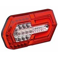 LANTERNA TRASEIRA TURN LED C/GUIA LUZ..