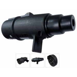 TOMADA DE ENGATE PLAST MACHO 7POLOS