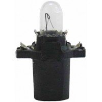 LAMPADA+SOQ 1,2W/12V PRETA TD - 10 UNIDADES