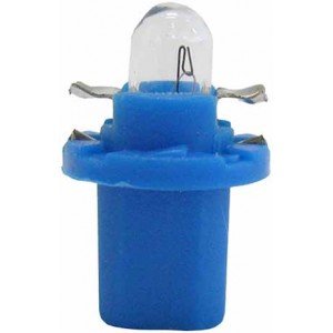 LAMPADA+SOQ 1,2W/12V AZUL TDS - 10 UNIDADES