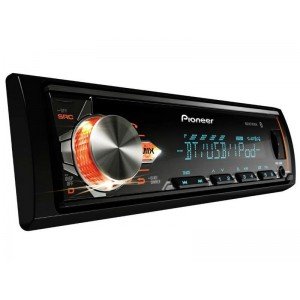 MP3 Player Pioneer MVH-X3BR Flashing Light Bluetooth USB frontal Mixtrax e ARC