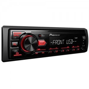 MP3 Pioneer MVH-88UB com Entradas USB/Aux Frontal e Compatível com Android