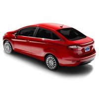 Defletor de Chuva Para Ford New Fiesta Sedan / Hatch 4 Portas TG Poli